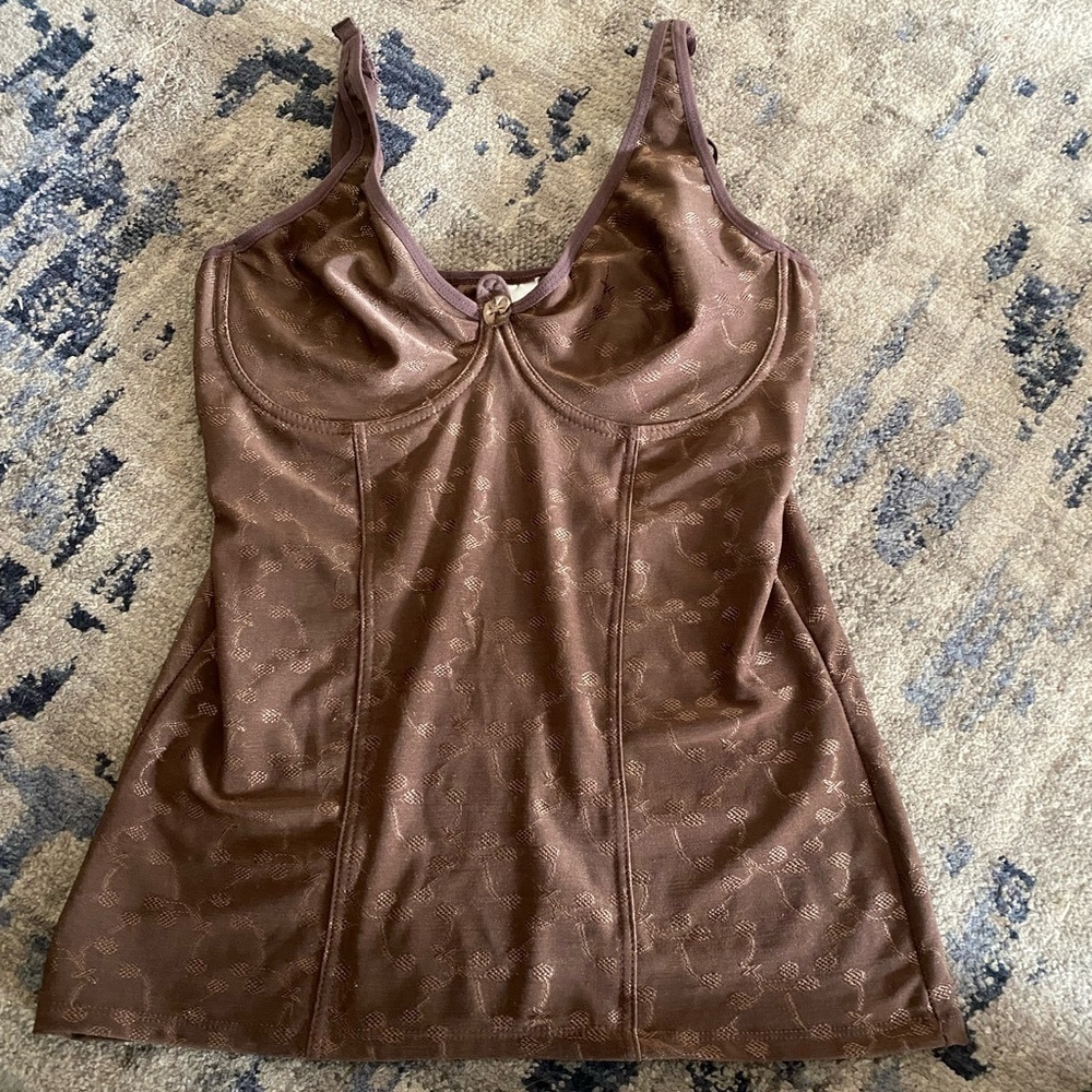 Prestige Biatta Brown Patterned Camisole